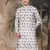 Multicolor silk blend solid kurta for men