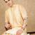 Multi cotton solid kurta for men