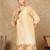 Multi cotton solid kurta for men