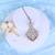 Good-looking sqaure shape gold plated set of 2 combo maang tikka for women and girls