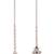 Traditional oval shape silver gold plated brass set of 2 combo maang tikka for women