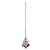 Traditional oval shape silver gold plated brass set of 2 combo maang tikka for women