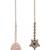 Traditional oval shape silver gold plated brass set of 2 combo maang tikka for women