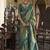 Sea green exclusive tussar silk  with elegant weaving work traditonal saree