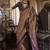 Brown exclusive tussar silk with elegant weaving work traditonal saree