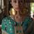 teal color two tone handloom weaving silk blend traditional saree