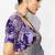 Grey fancy fabric embroidered contemporary saree