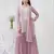 Pink color embroideried faux georgette salwar suit