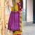 mehandi mulmul cotton printed fancy saree with blouse