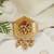 Gold plated traditional design with pearl saree pin/dress pins for women 