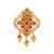 Gold plated traditional design saree pin/dress pins for women 