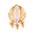 Gold plated traditional saree pin/dress pins for women 