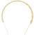 Rajasthani gold plated floral design kundan & pearl sheeshphool/mathapatti/hairband for women
