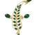 Gold plated kundan safa kalangi brooch for groom/men/dulha pagadi 