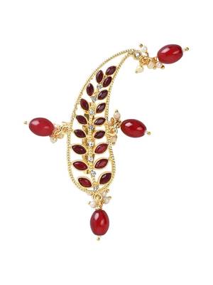 Gold plated kundan safa kalangi brooch for groom/men/dulha pagadi  2