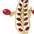 Gold plated kundan safa kalangi brooch for groom/men/dulha pagadi 