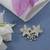 Gold plated floral brooch pins coat dress gown shawl wedding bridal brooch accessories for women & girls 
