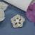Gold plated stylish traditional brooch/lapel pin for women 