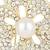 Gold plated stylish traditional brooch/lapel pin for women 