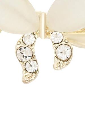 Gold plated stylish traditional brooch/lapel pin for women  3