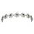 Silver plated traditional floral kundan & pearl sheeshphool matha patti sheeshpatti for women 