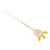 Gold plated traditional kundan & pearl maang tikka for women 