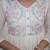 Aaysa women pure cotton embroidered white kurta with pant and dupatta