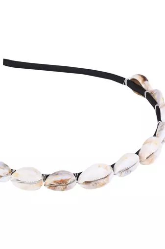 Boho style cowrie shell hairbands head piece hair accessories for women