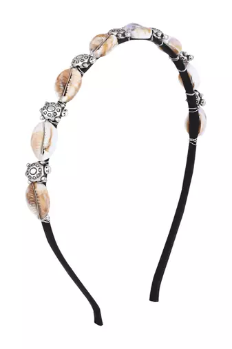 Women's ethnic boho style shell hairbands head piece hair accessories