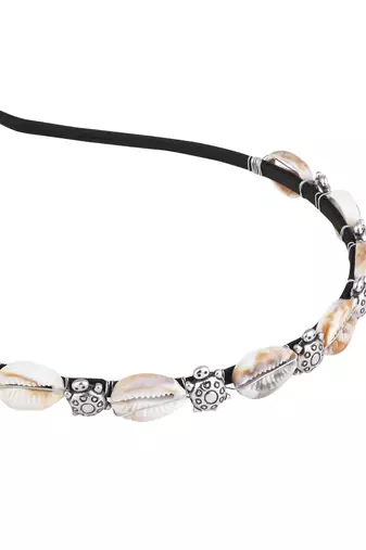 Women's ethnic boho style shell hairbands head piece hair accessories