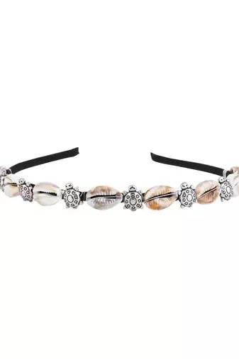Women's ethnic boho style shell hairbands head piece hair accessories