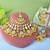 Bright yellow color kundan necklace set with royal indian design