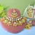 Bright yellow color kundan necklace set with royal indian design