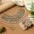 White color kundan necklace set