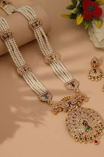 Rani color rajputi jewellery rani haar