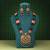Multi color peacock feather rajputi jewellery rani haar