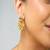 Gold plated kundan necklace set