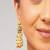 Gold plated kundan green stone choker necklace set