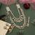 White color kundan necklace set