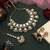 Green color kundan necklace set