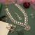 White color kundan necklace set
