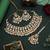 White color kundan necklace set