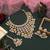 White color kundan necklace set