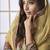 Beige crepe silk digital with aari work plazzo suit