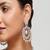 Silver plated Zircon Layered necklace set