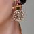 Gold plated Multicolor necklace set