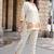 Women Viscos Rayon Threadwork Kurta With Trouser 