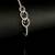 Stylish rose gold plated cubic zirconia american diamond adjustable bracelet for women