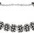 Navratri silver oxidized ethnic adjustable ghungroo bracelet for women & girls (adb170ox)