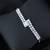 Valentines special stylish silver plated cubic zirconia american diamond adjustable bracelet for women & girls